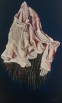 "Plumetis", Huile sur toile,  81x116cm